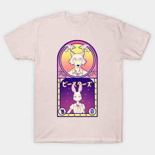 The Wolf and the Rabbit // Anime Animals Tv Show Merch T-Shirt